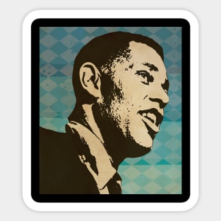 Dexter Gordon // Retro Poster Jazz Sticker